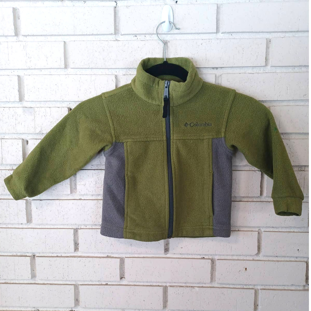Columbia Toddler Olive Fleece Jacket